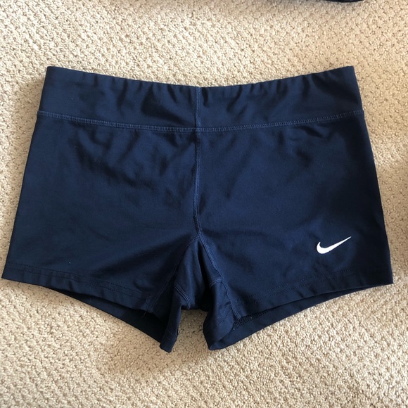 navy nike spandex